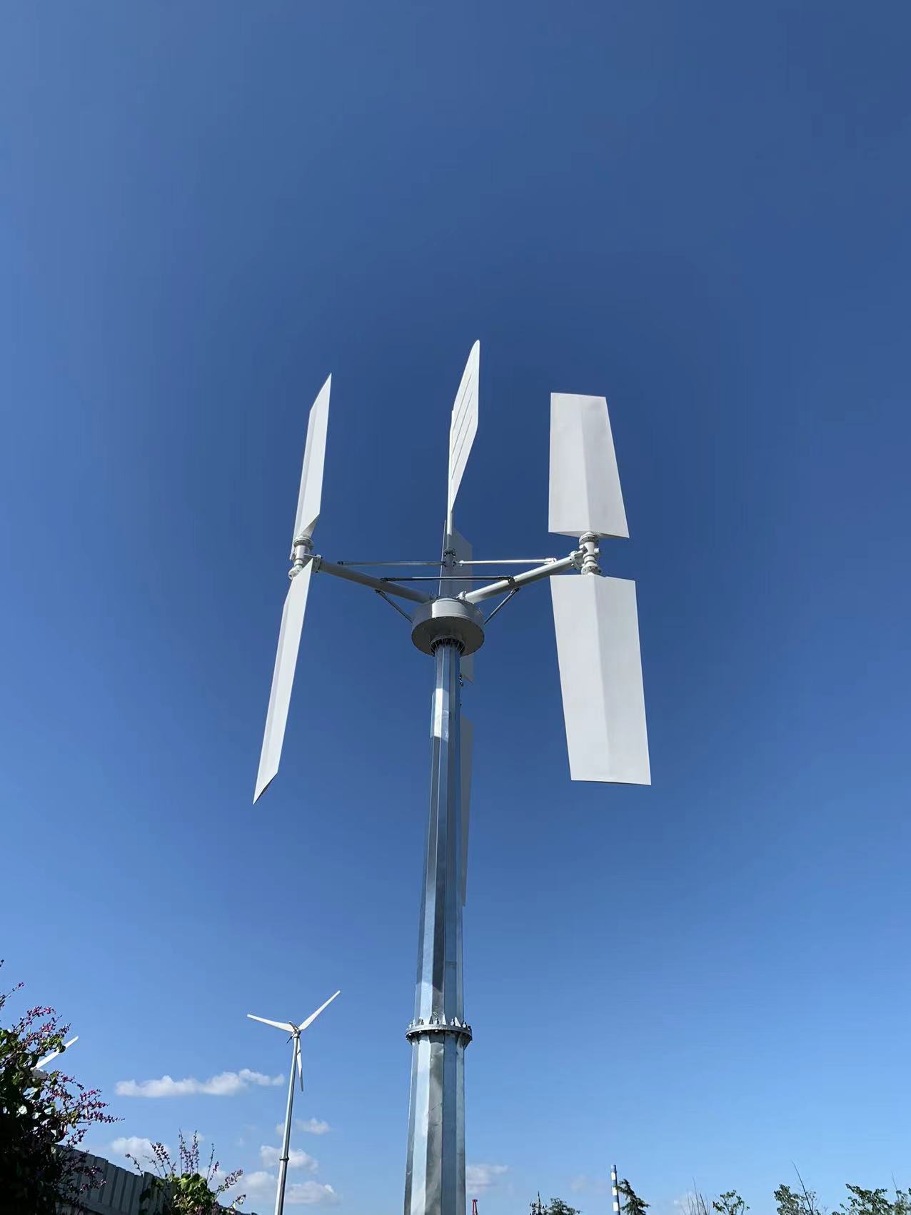 高性能垂直軸真正發電的垂直軸風力發電機